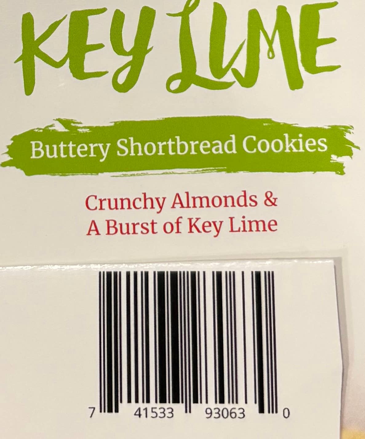 Key Lime Shortbread Box