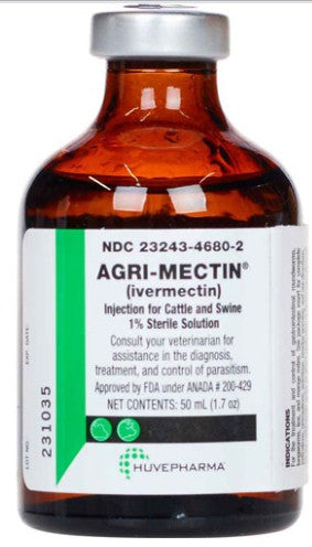 Agri-mectin 1% Injectable 50ml