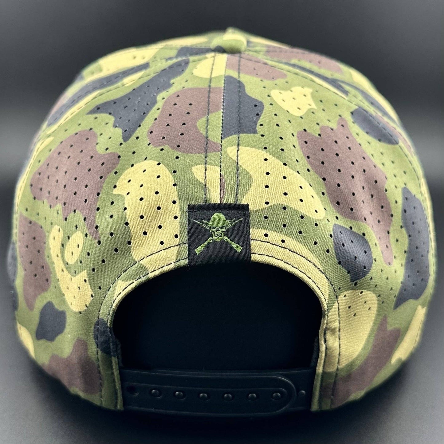 Cowboy Revolution Apparel Co. Rope Hat "Woodland" Camo Patch - Performance Hat