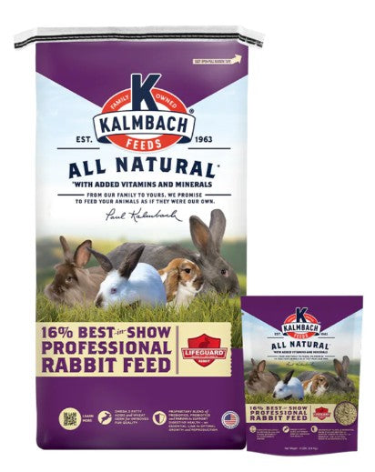 Kalmbach 16% Best-in-Show Rabbit Pellet
