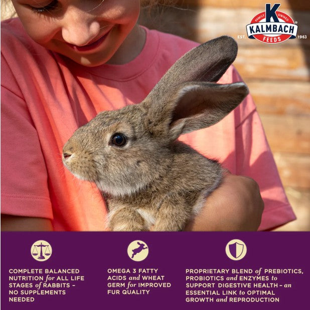 Kalmbach 16% Best-in-Show Rabbit Pellet