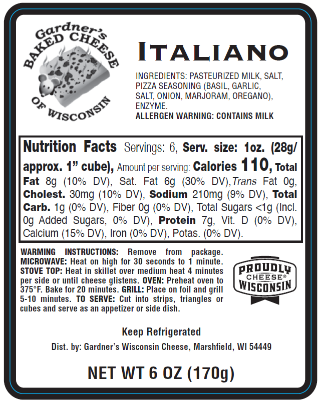 Italiano Oven-Baked Cheese