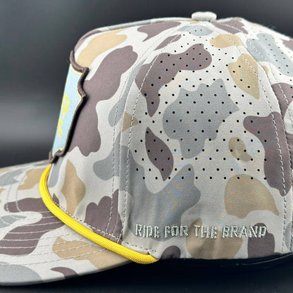 Cowboy Revolution Apparel Co. Marshland Camo Patch “Cowboy Hat”