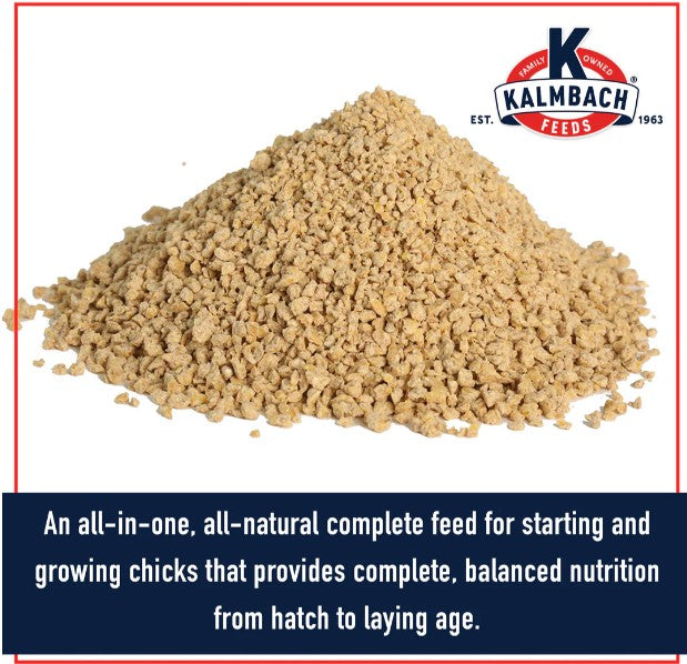 Kalmbach 18% Start Right Chick Feed Non-medicated