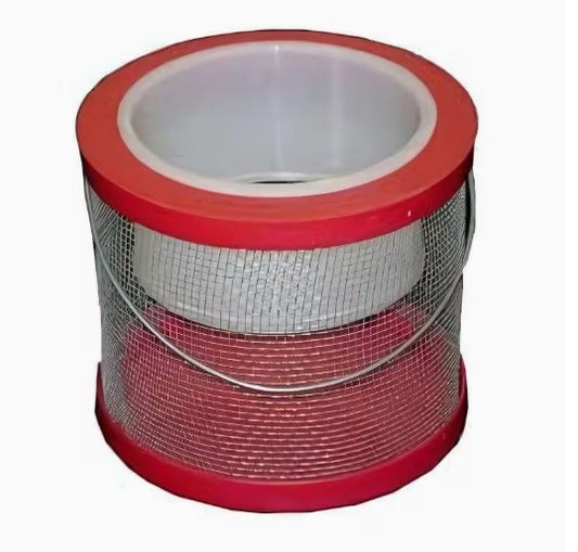 6" round cricket cage