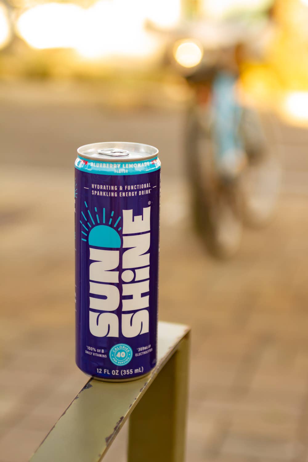 Sunshine Energy - Blueberry Lemonade (12 pk - 12o