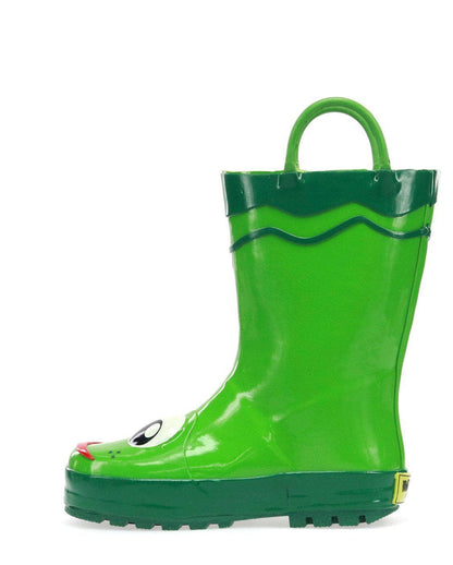 Kids Fritz Frog Rain Boot - Green
