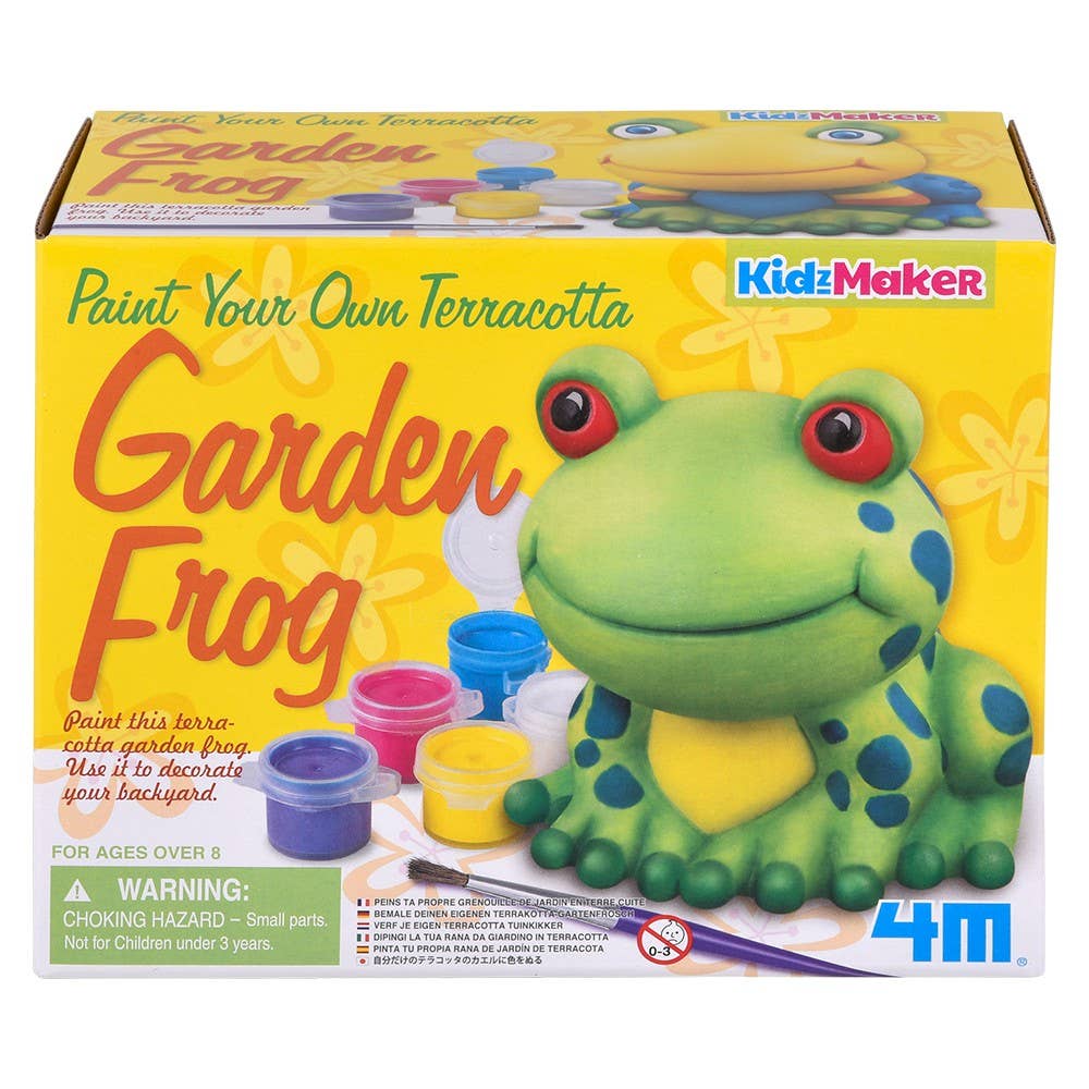 KidzMaker/Paint Your Own Terracotta Garden Frog