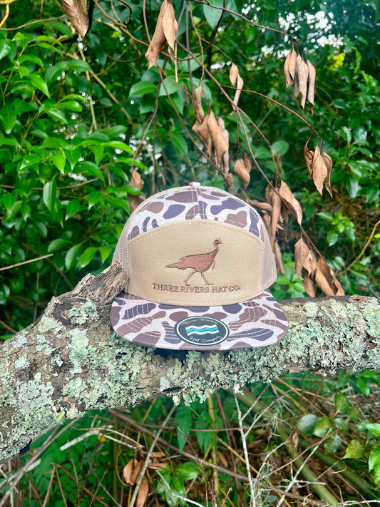 Classic Gobbler - Flatbill Snapback Hat - Old’s Cool Camo