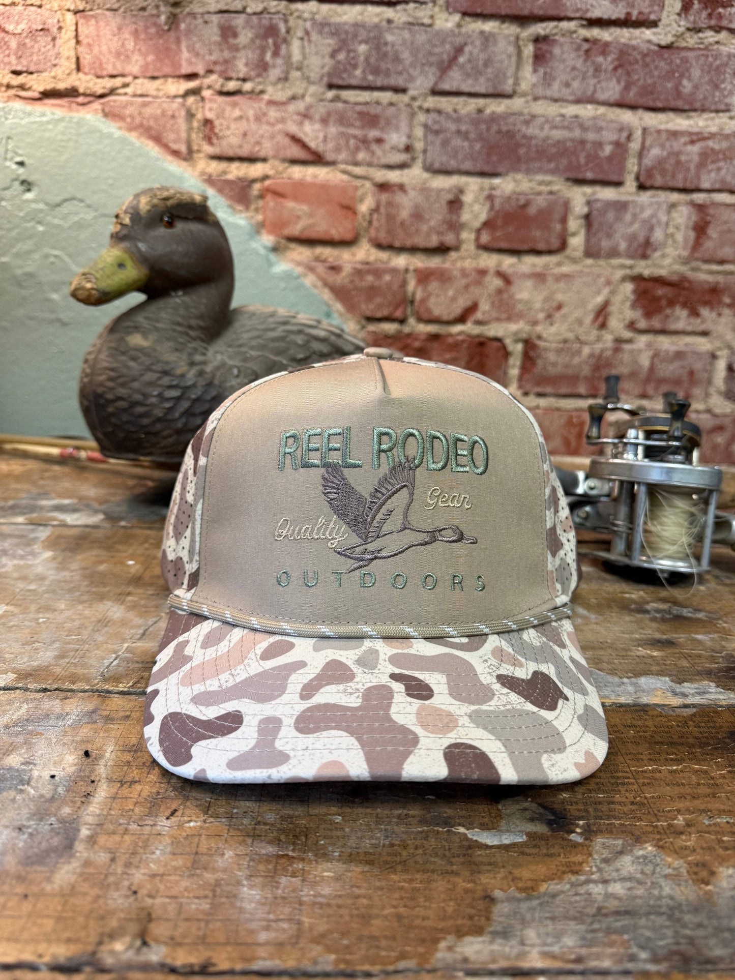 Reel Rodeo Grandpa’s classic mallard camo