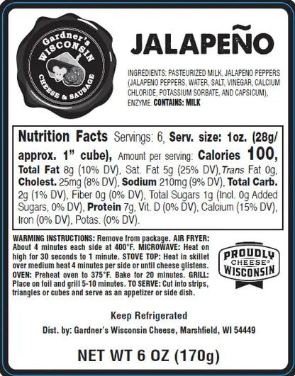 Jalapeno Oven-Baked Cheese