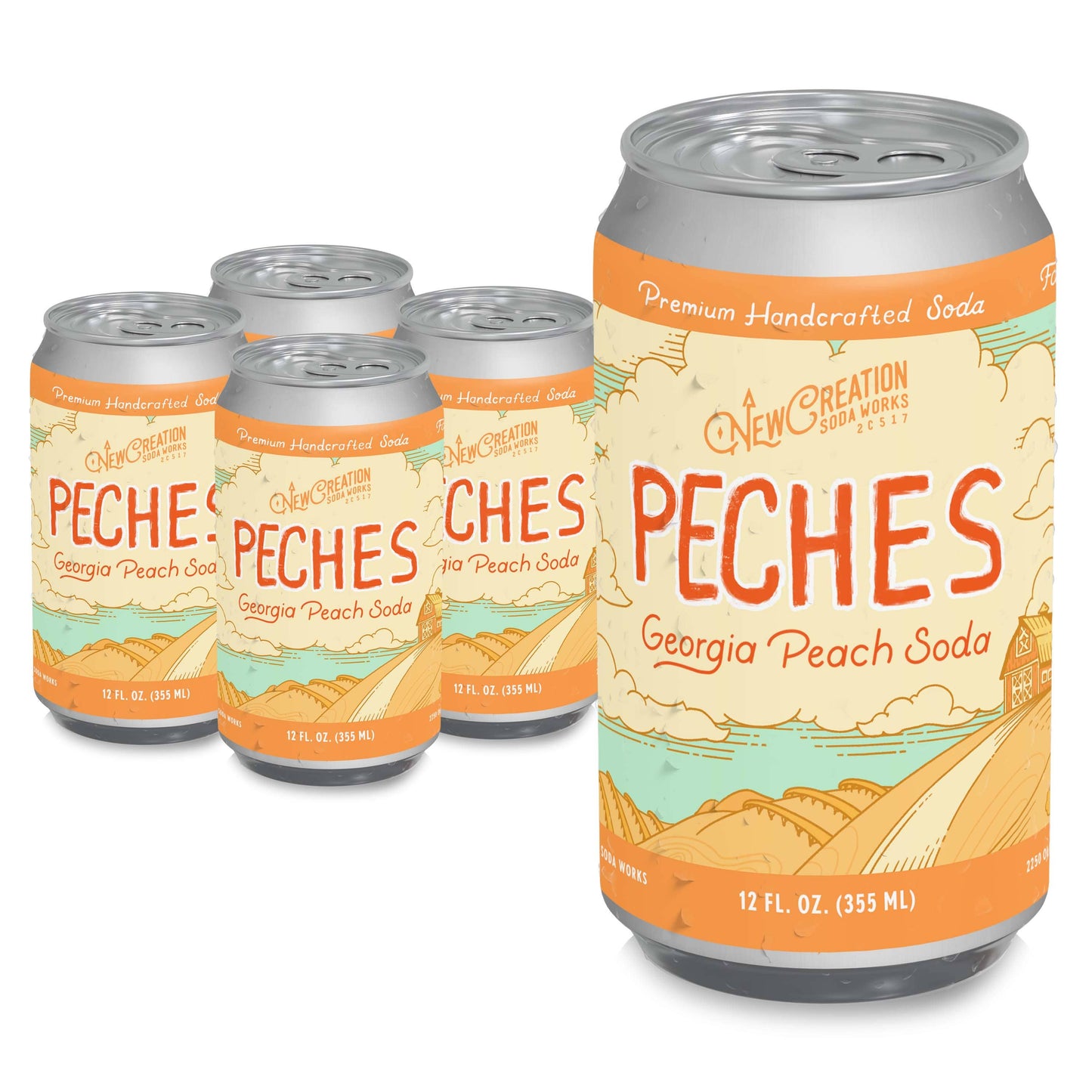 Peches Georgia Peach Soda