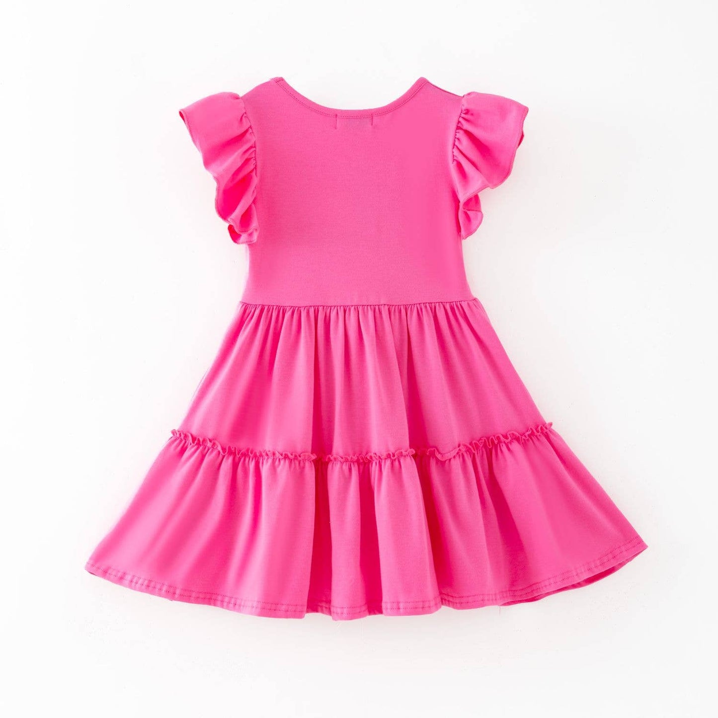 Coquette Bow Sequin Girls Dress