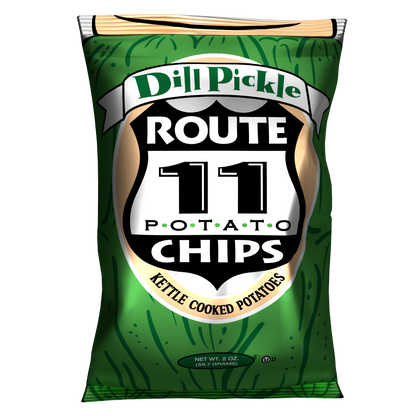 Route 11 Dill Pickle Potato Chips (2oz)