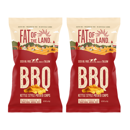 BBQ Tallow-Cooked Chips