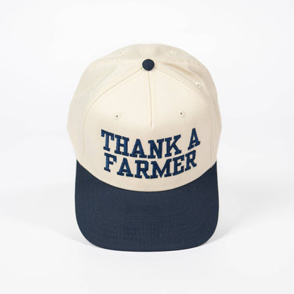 Western 'Thank A Farmer' Embroidered Trucker Hat