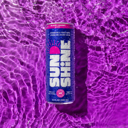 Sunshine Energy - Black Cherry (12pk - 12oz)