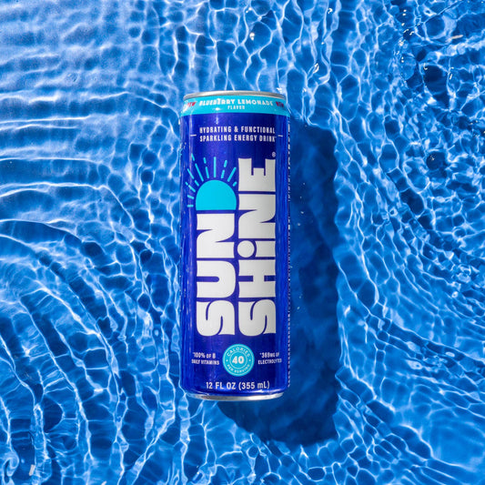 Sunshine Energy - Blueberry Lemonade (12 pk - 12o