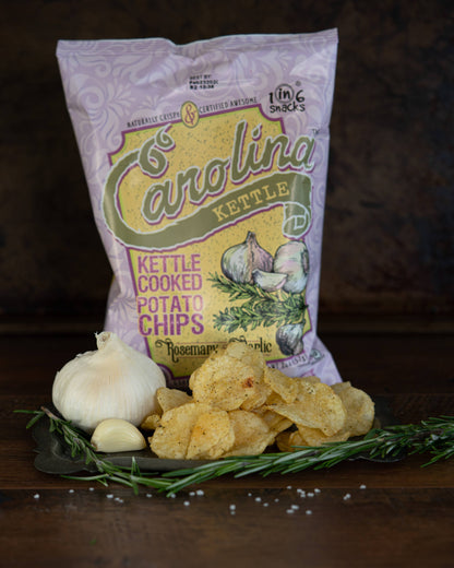 Rosemary & Garlic Carolina Kettle Potato Chips 2 oz