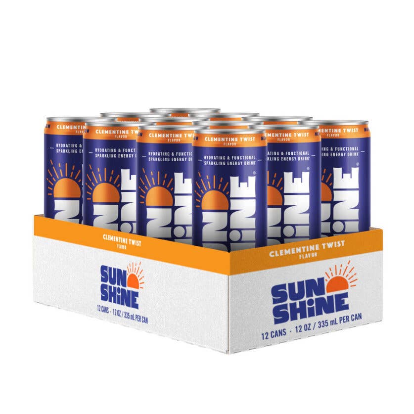 Sunshine Energy - Clementine Twist (12 pk - 12oz)