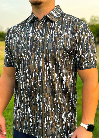Embry Ranch Camo Golf Polo