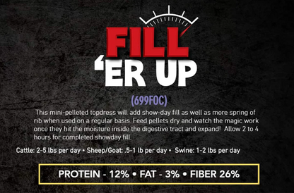 Kalmbach Fill ER UP show cattle feed