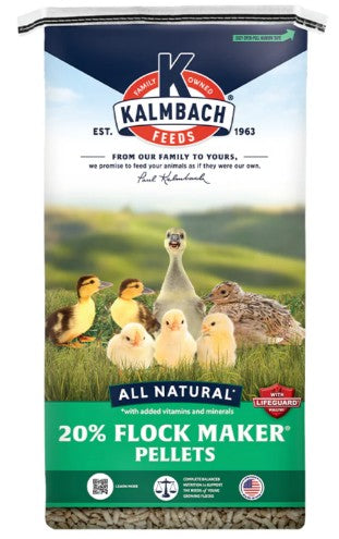 Kalmbach 20% All-Natural Flock maker pellets