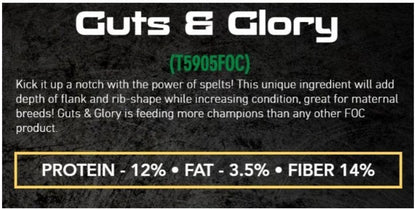 Formula of Champions Guts and Glory show cattle feed