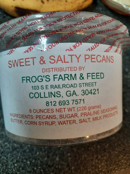 Sweet & salty pecan halves