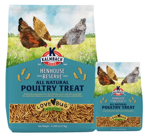 Henhouse Reserve Love Bug­™ Mealworm Treats