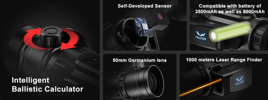 Falcon Medusa M2-650L Thermal Imaging Scope