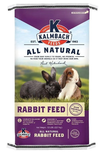 16% Kalmbach rabbit pellet-50lb