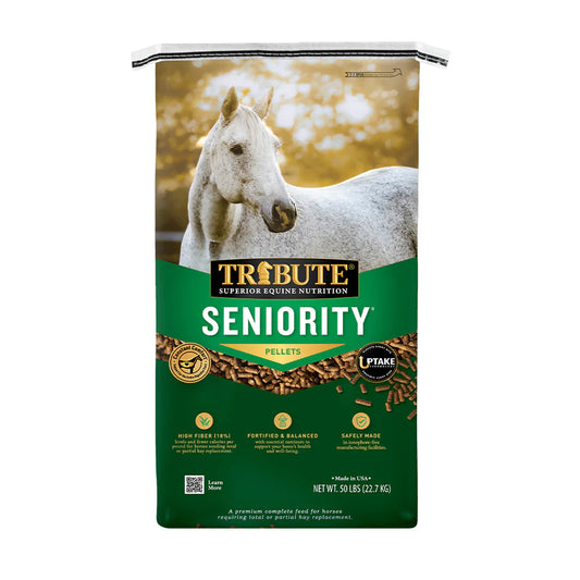 Tribute 14% Seniority Pellet 50LBS