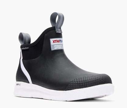 Women's Ankle Deck Boot Sport - black