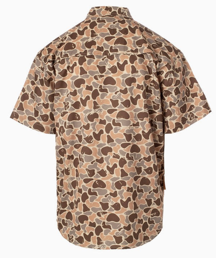 Fieldstone Woodlands Camo Button Down