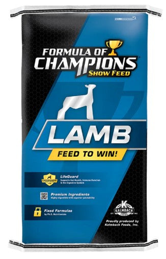 Formula of champions X factor lamb feed