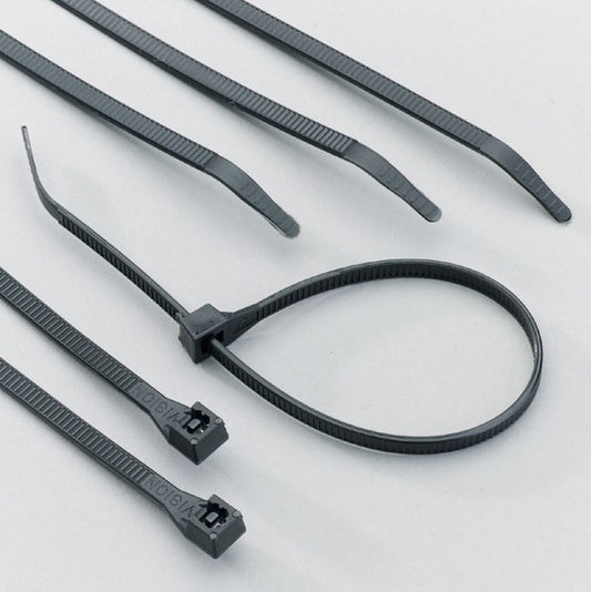 Cable Ties DoubleLock 8" 17pk - Black